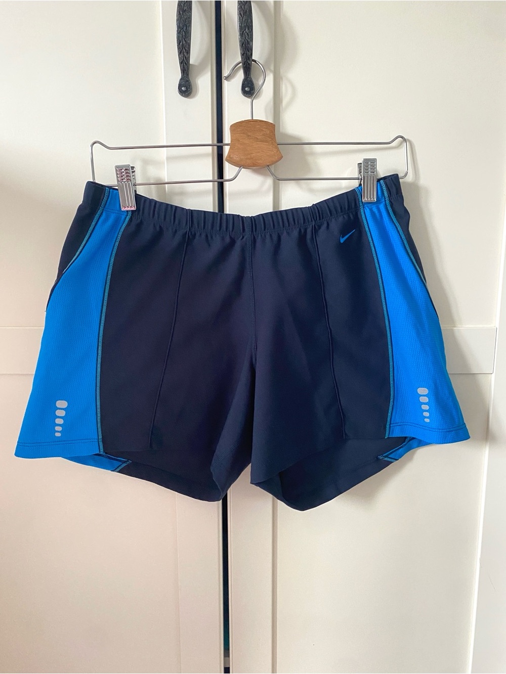 NWT Nike Blue Dri-FIT Running Shorts Women's Medium | 2000s Y2K Athletic Gym